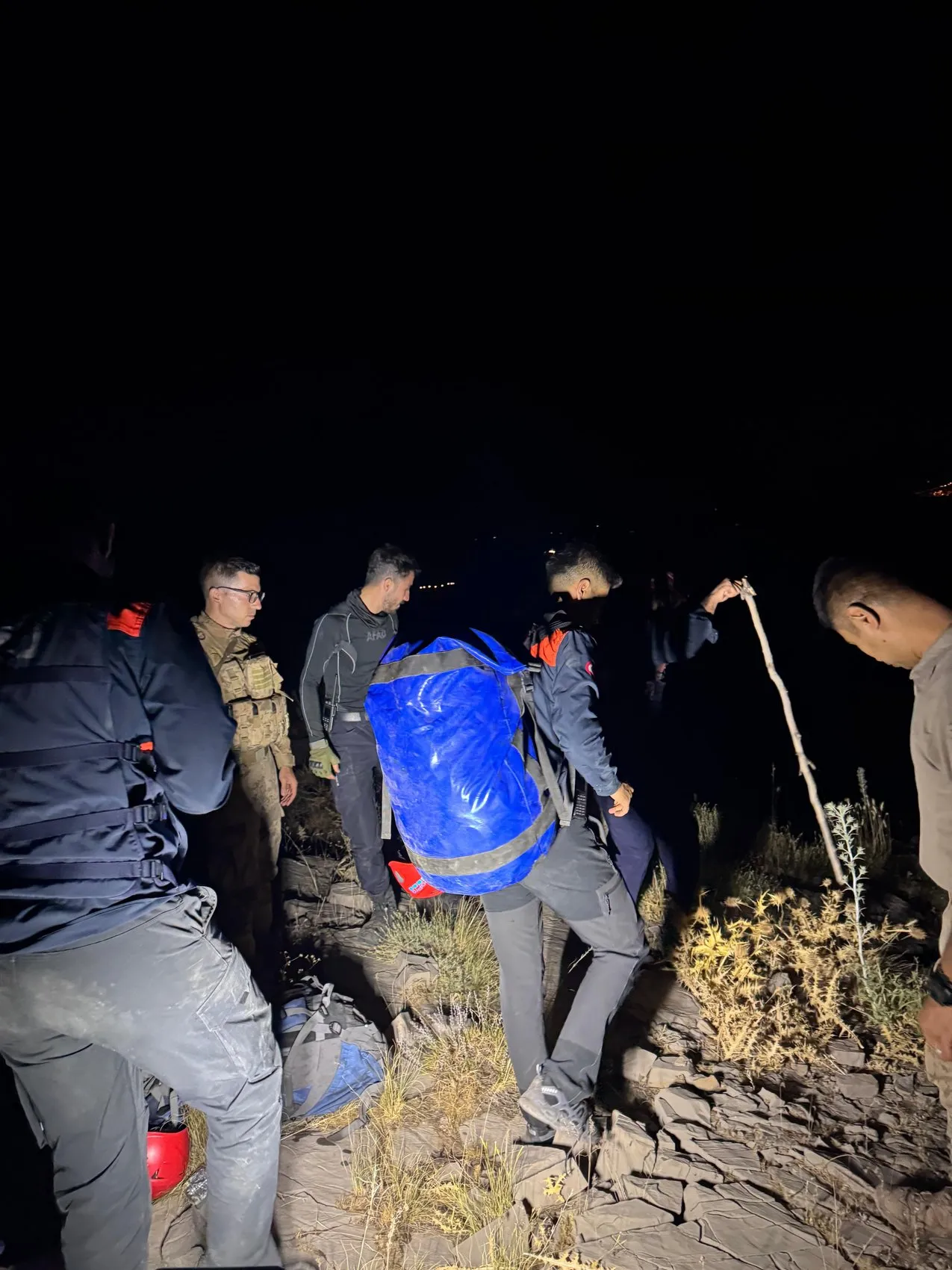 Şırnak Ballıkaya bölgesinde mahsur kalan mühendisler hava operasyonuyla kurtarıldı