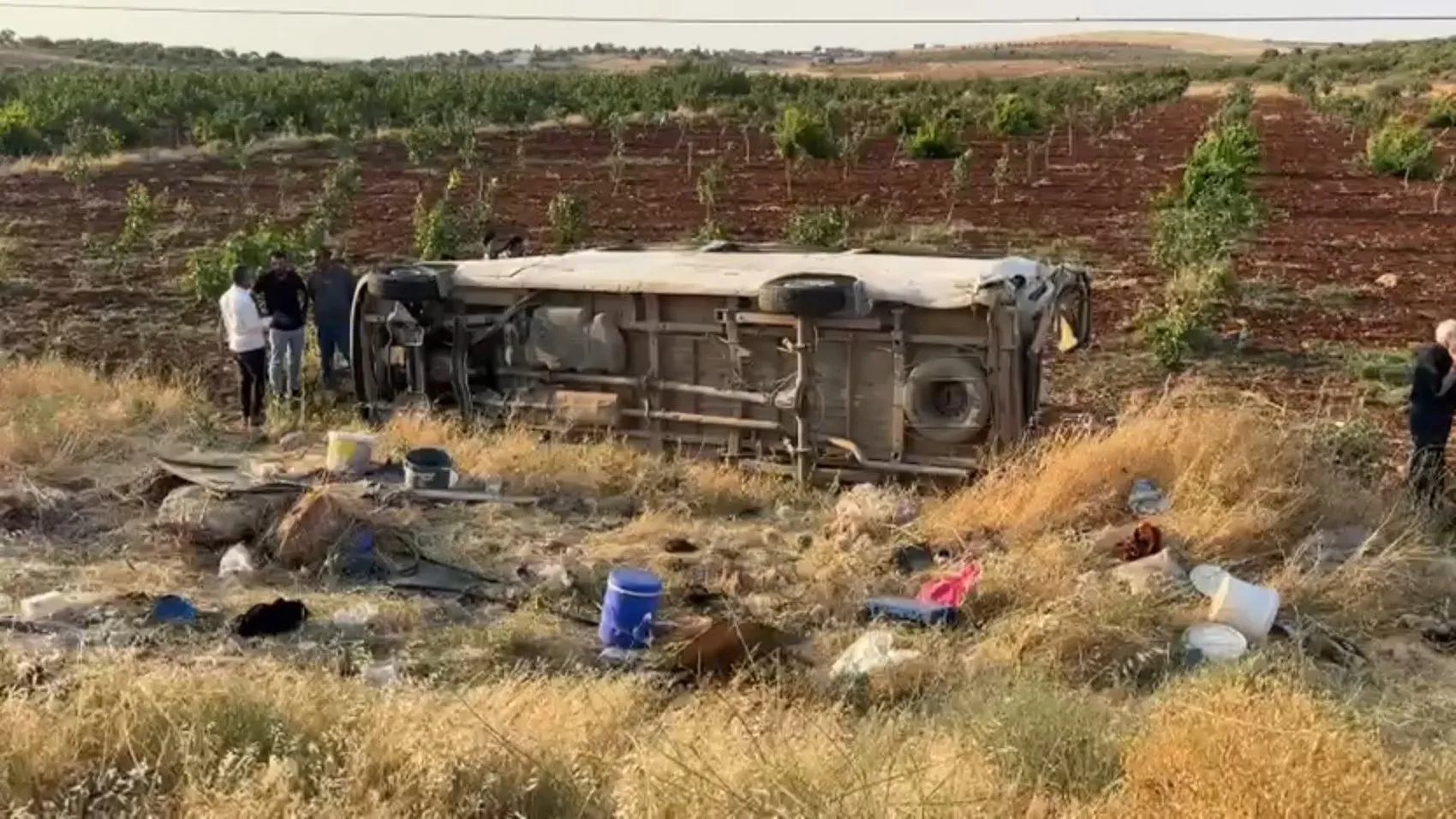 Suruç yolunda minibüs kazası sonucu 22 tarım işçisi yaralandı