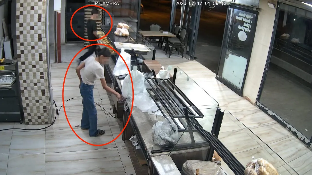 Diyarbakırda fırın çalışanlarını oyalayan hırsızlar kasadaki parayı alıp kaçtı