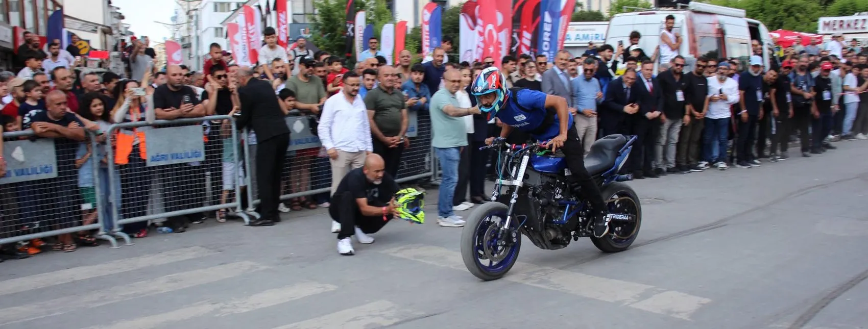 Ağrıda motor tutkunları şampiyonluk için gaza bastı