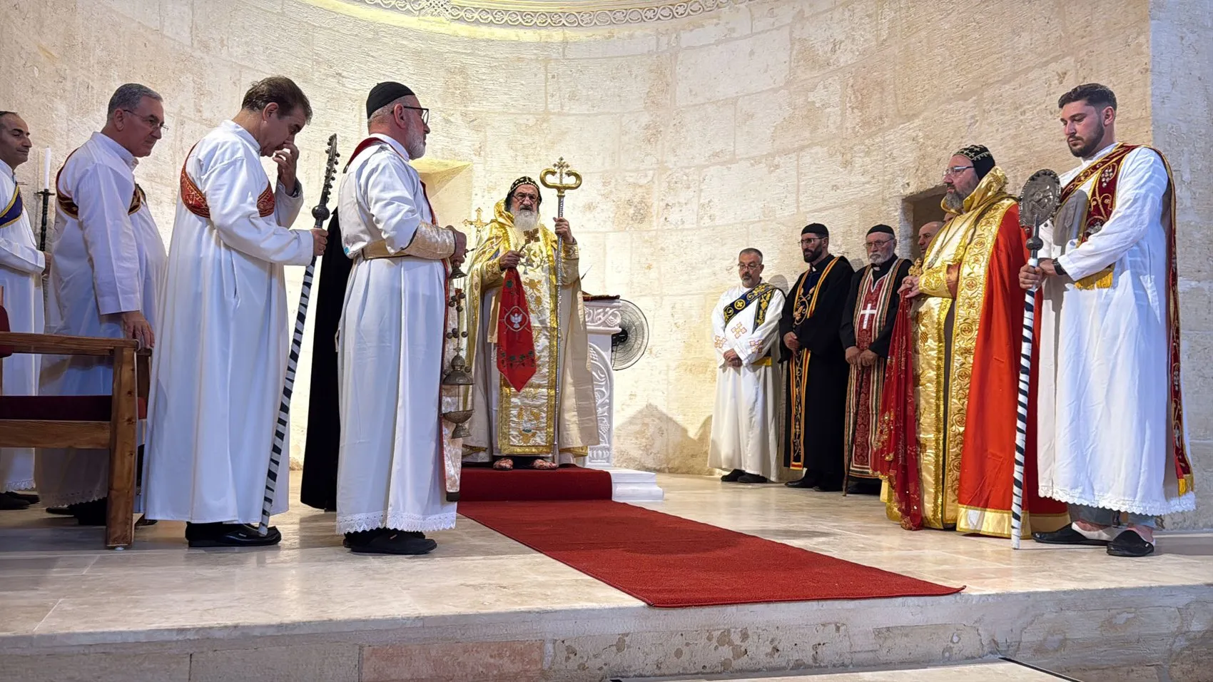 Midyat'taki 1600 yıllık tarihi kilise yarım asır sonra kapılarını açtı