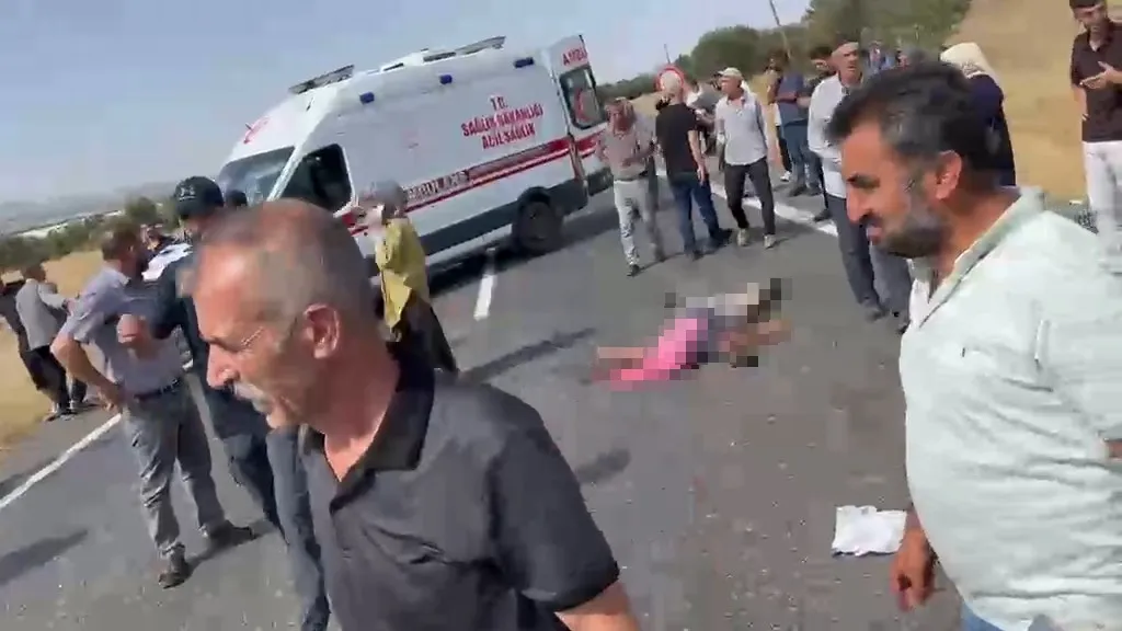 Lice ilçesinde minibüs kazası beş can aldı