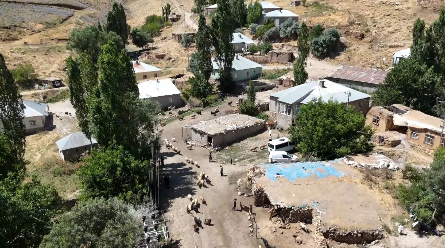 Yüksekova Gedikli mezrasında susuz kalan besiciler çözüm bekliyor