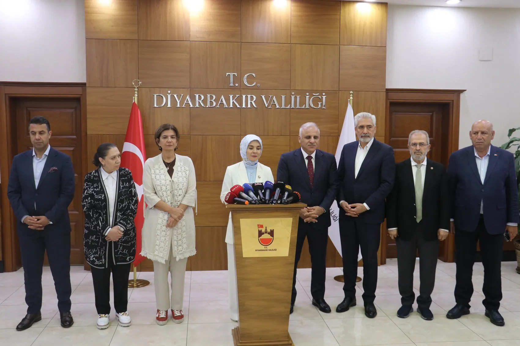 Bakan Göktaş Diyarbakırda huzur ve aile vurgusu yaptı