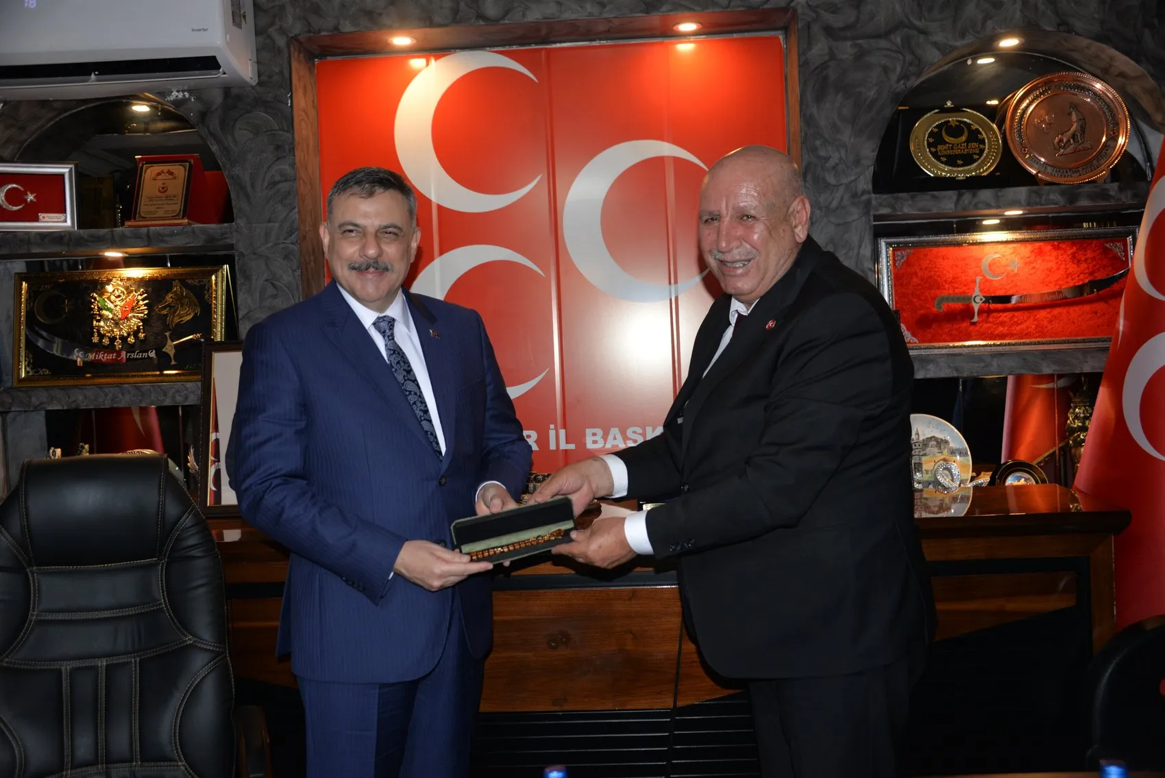 Bakanlar Diyarbakırda maç öncesi temaslarda bulundu