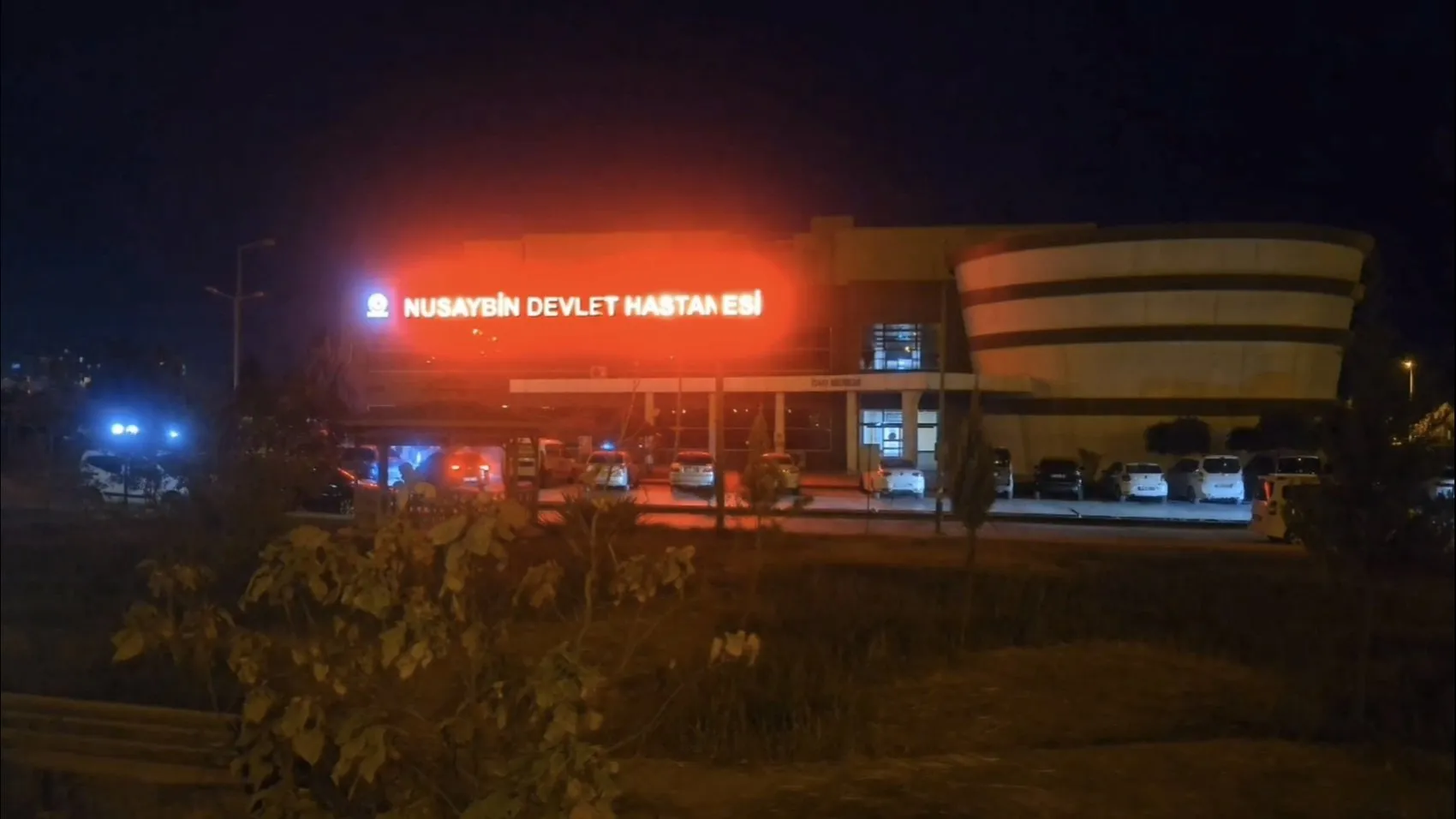 Parkta oturan kadının başına yorgun mermi isabet etti