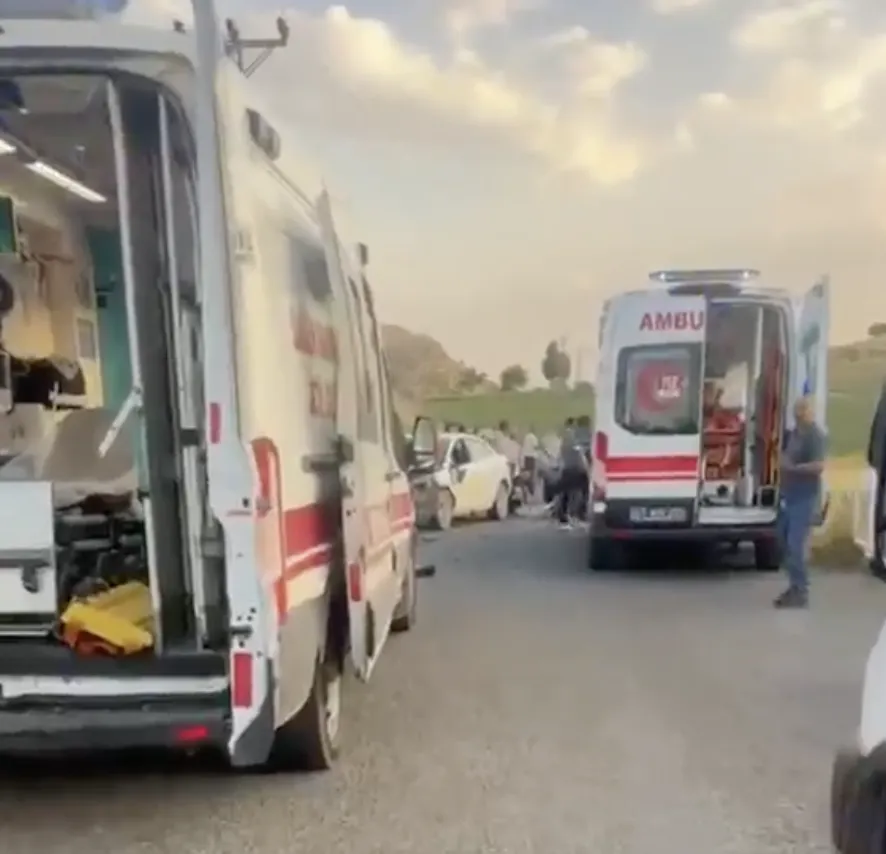 Mardin Mazıdağı yolunda meydana gelen kazada iki kişi yaşamını yitirdi