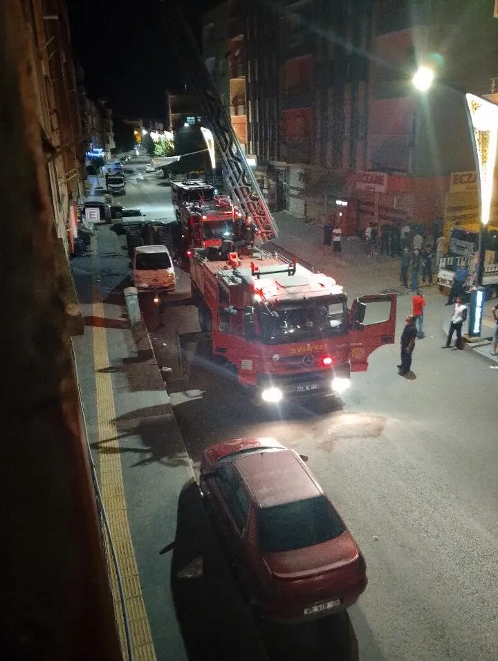 Bismil'de bir dairede dokuz saat arayla iki yangın çıktı
