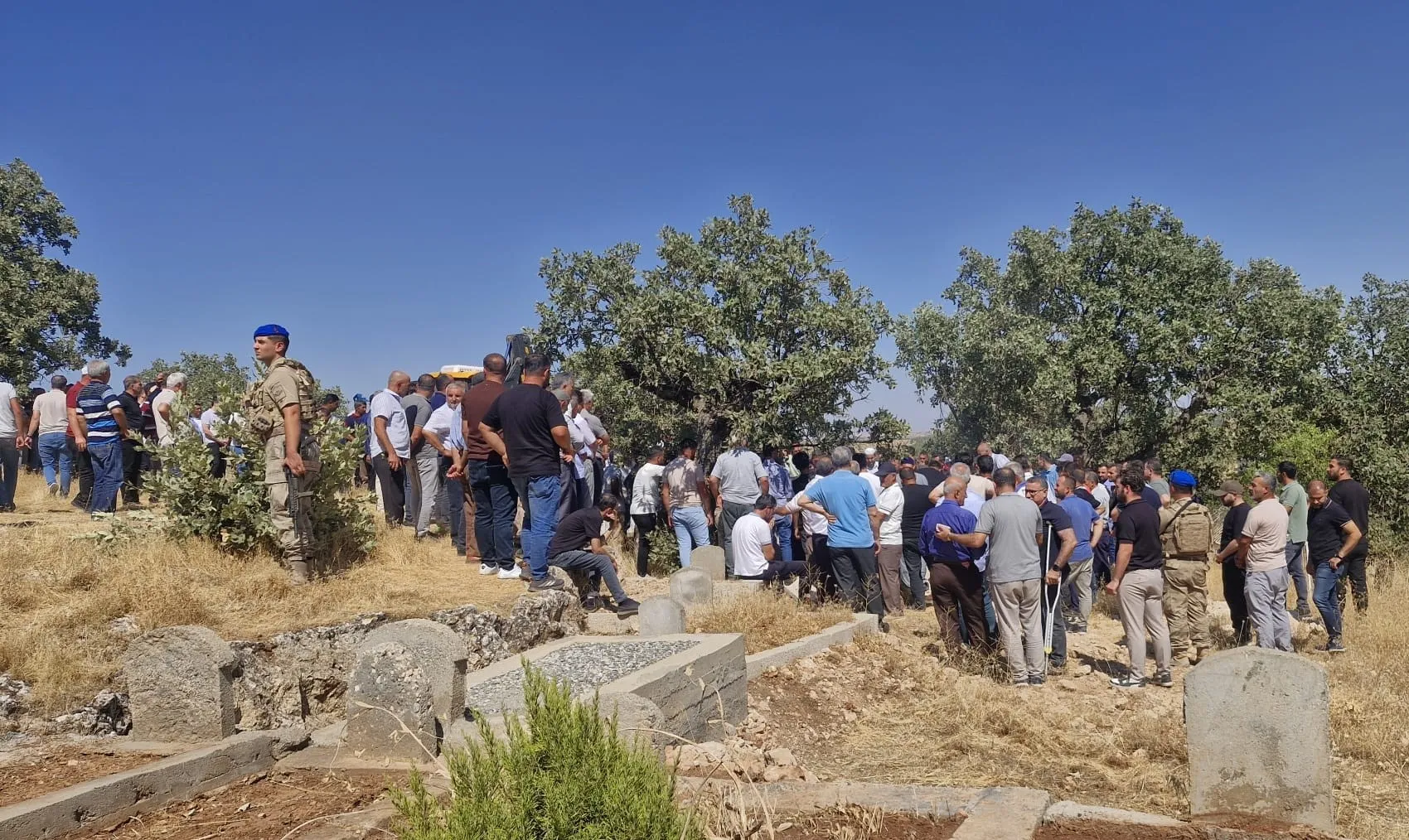 Ömerli ilçesindeki silahlı kavgada yaşamını yitiren İbrahim Kortak toprağa verildi