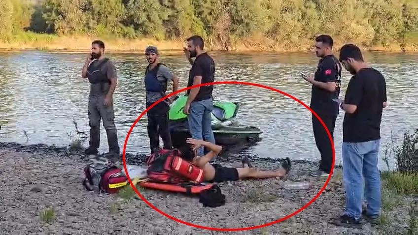 Bingöl Genç ilçesinde baraj kapakları açılınca iki kardeş nehirde sürüklendi