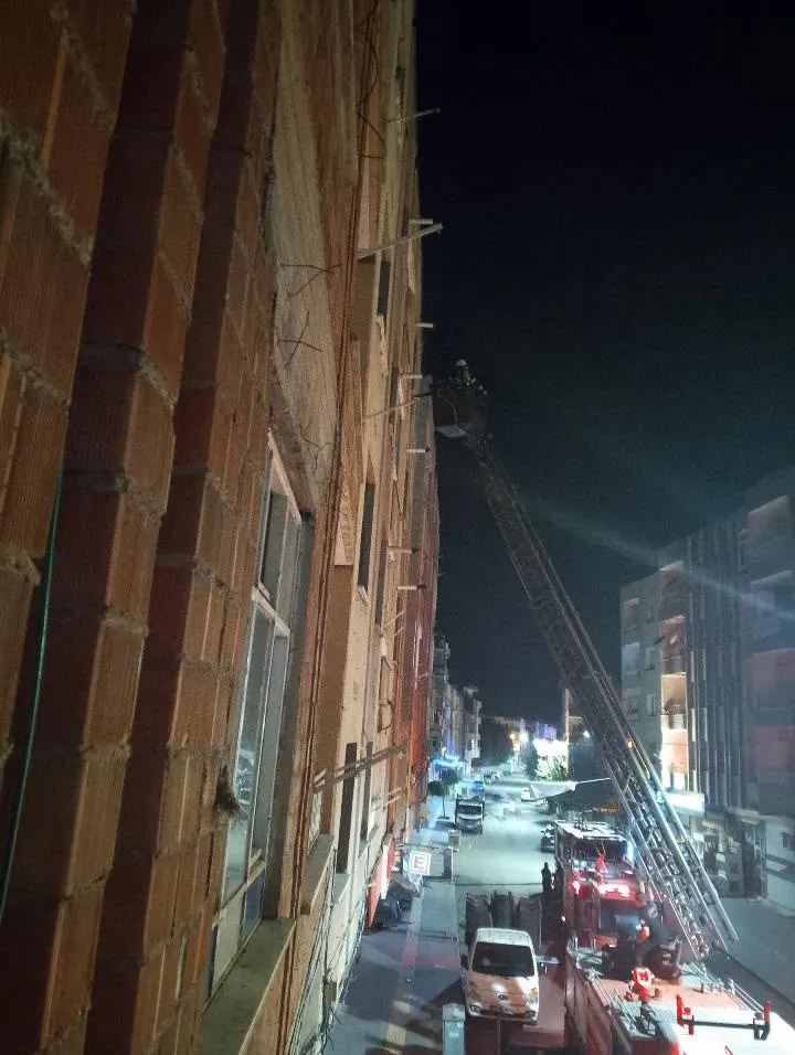 Bismil'de bir dairede dokuz saat arayla iki yangın çıktı