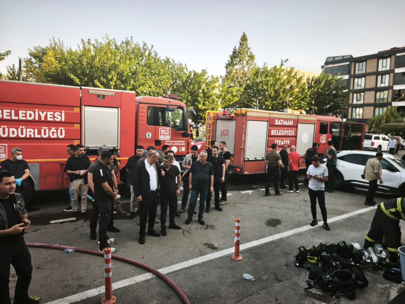 Batman'da spor salonunun sauna bölümünde yangın: 2 kişi öldü