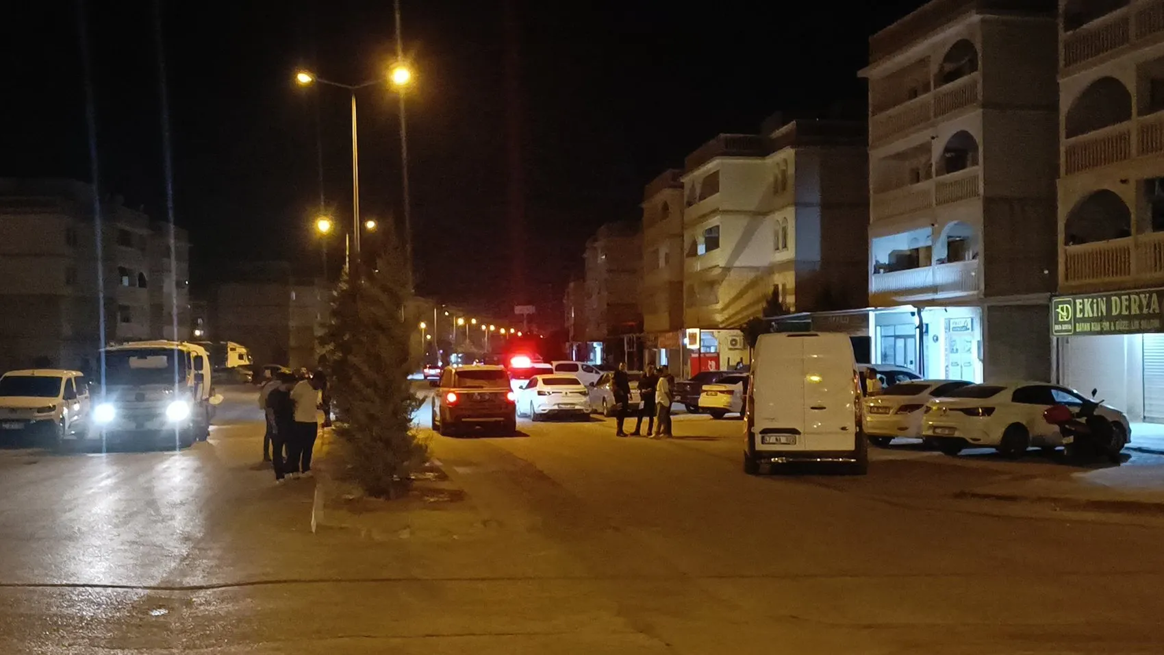 Maskeli iki şüpheli Nusaybin'de iş yerine ateş açtı