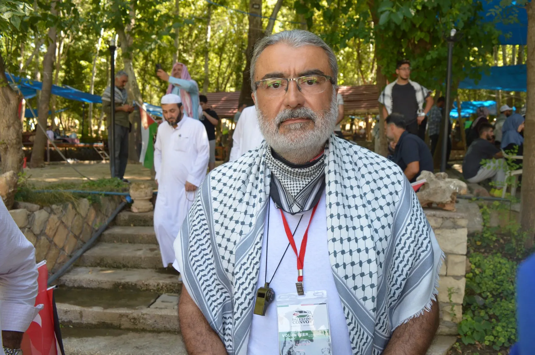 Filistin halkına destek için yola çıkan konvoy Mardin’e ulaştı