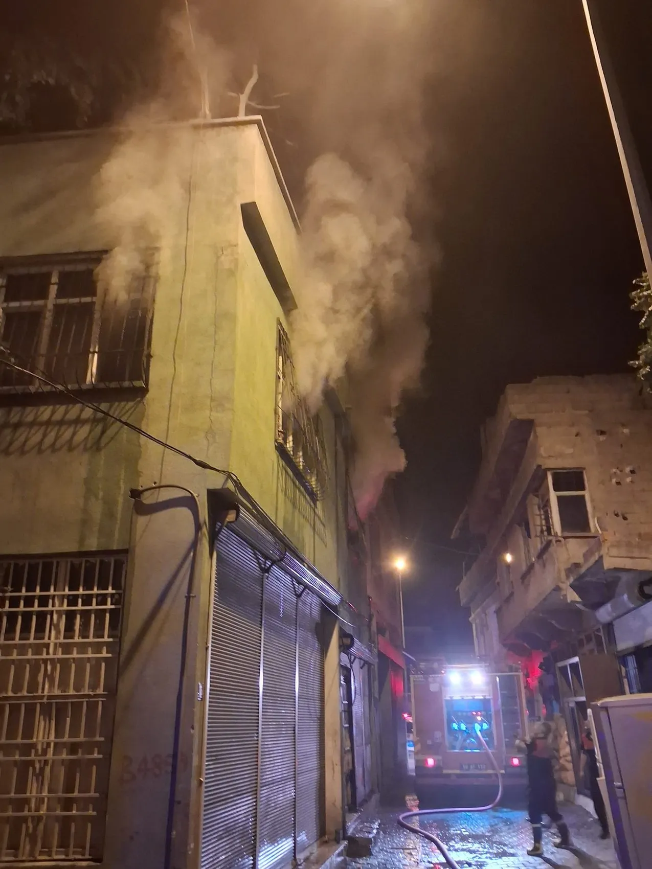 Siirt'te aile içi tartışma yangınla bitti