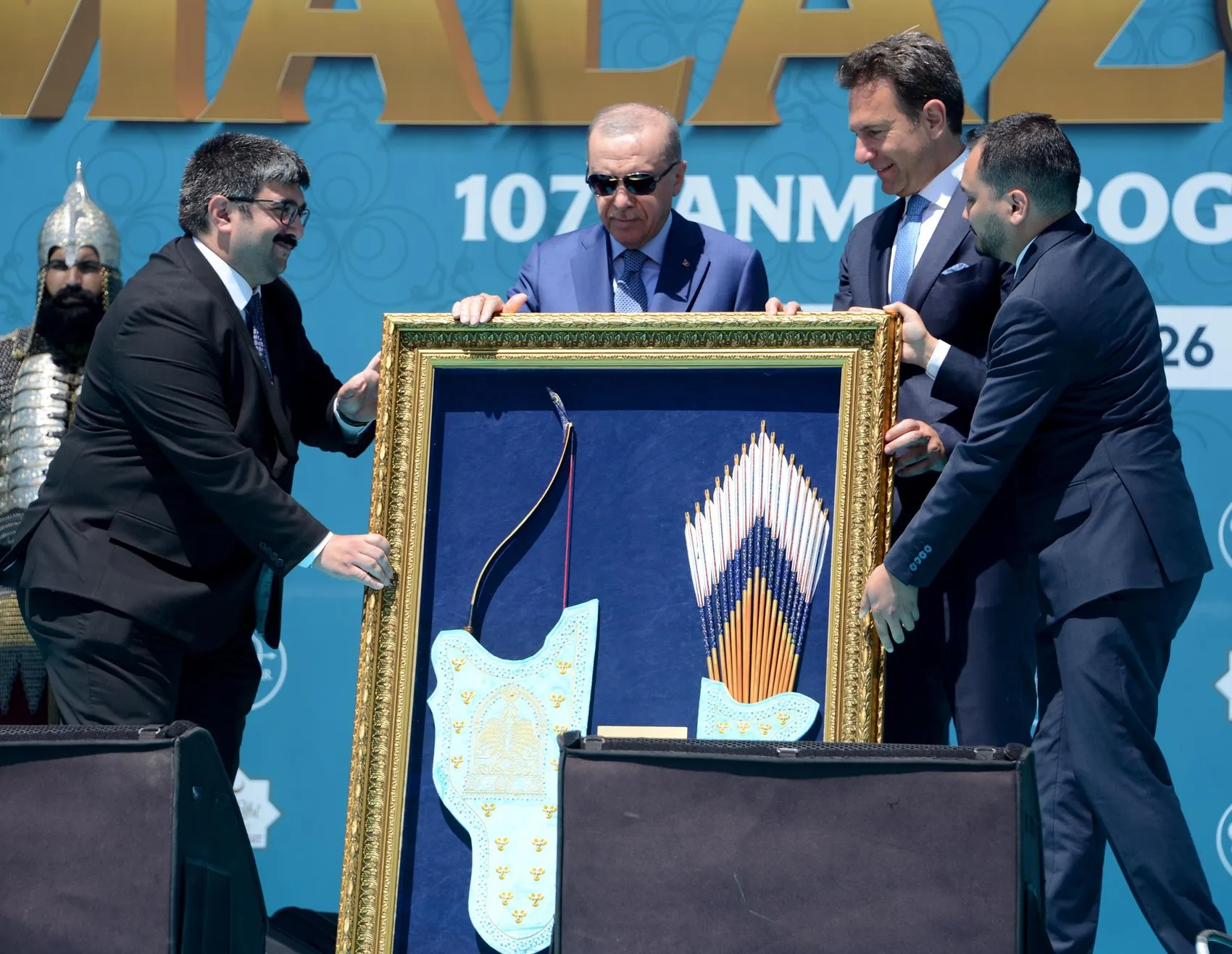 Erdoğan Malazgirt'te Türkiye'nin yürüyüşünü kimse durduramaz
