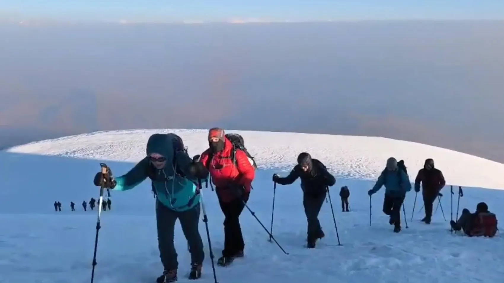 Zirve tutkunlarının bu yılki rotası Ağrı Dağı oldu