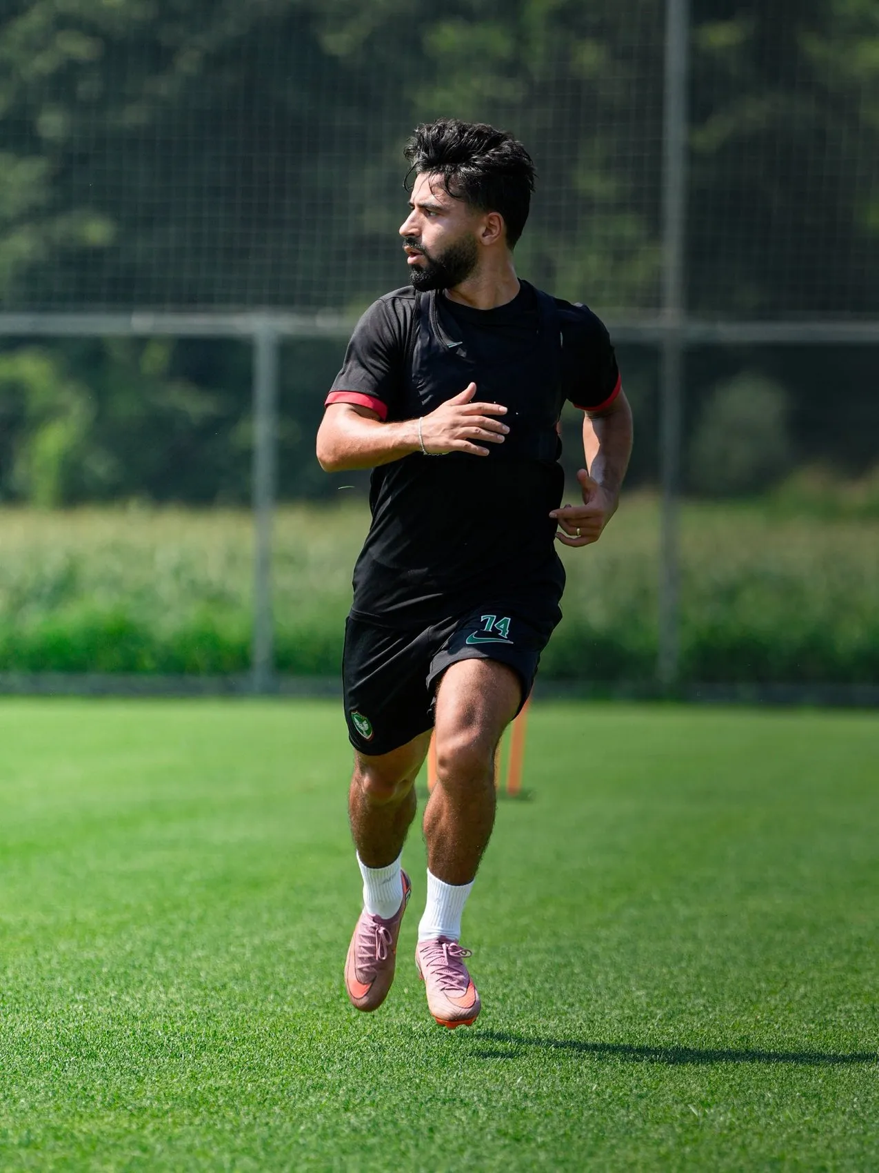 Amed'in Trabzonspor mesaisi başladı