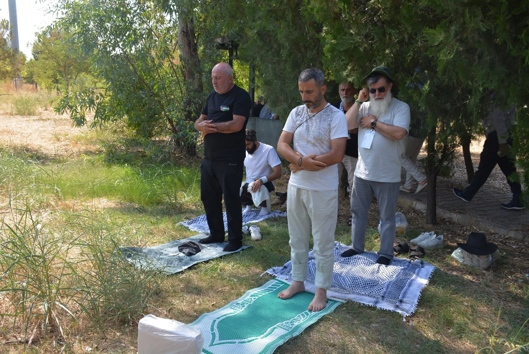 Filistin için yola çıkan aktivistler Habur üzerinden Irak sınırını geçti