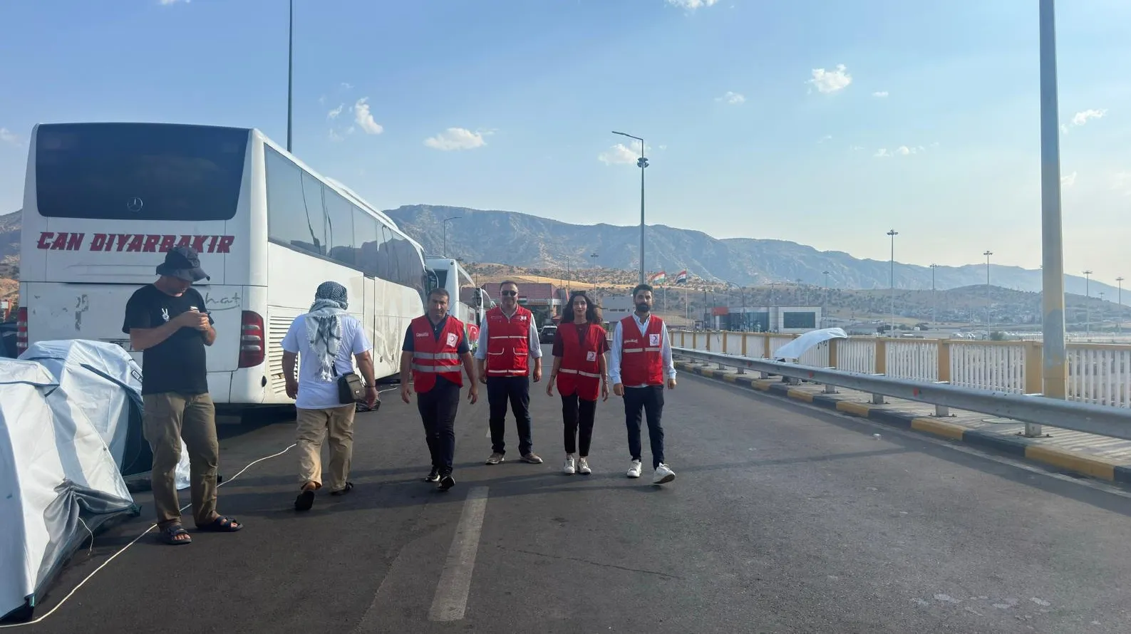 Sınırda Bekleyen Filistin Konvoyuna Kızılay’dan Destek Eli