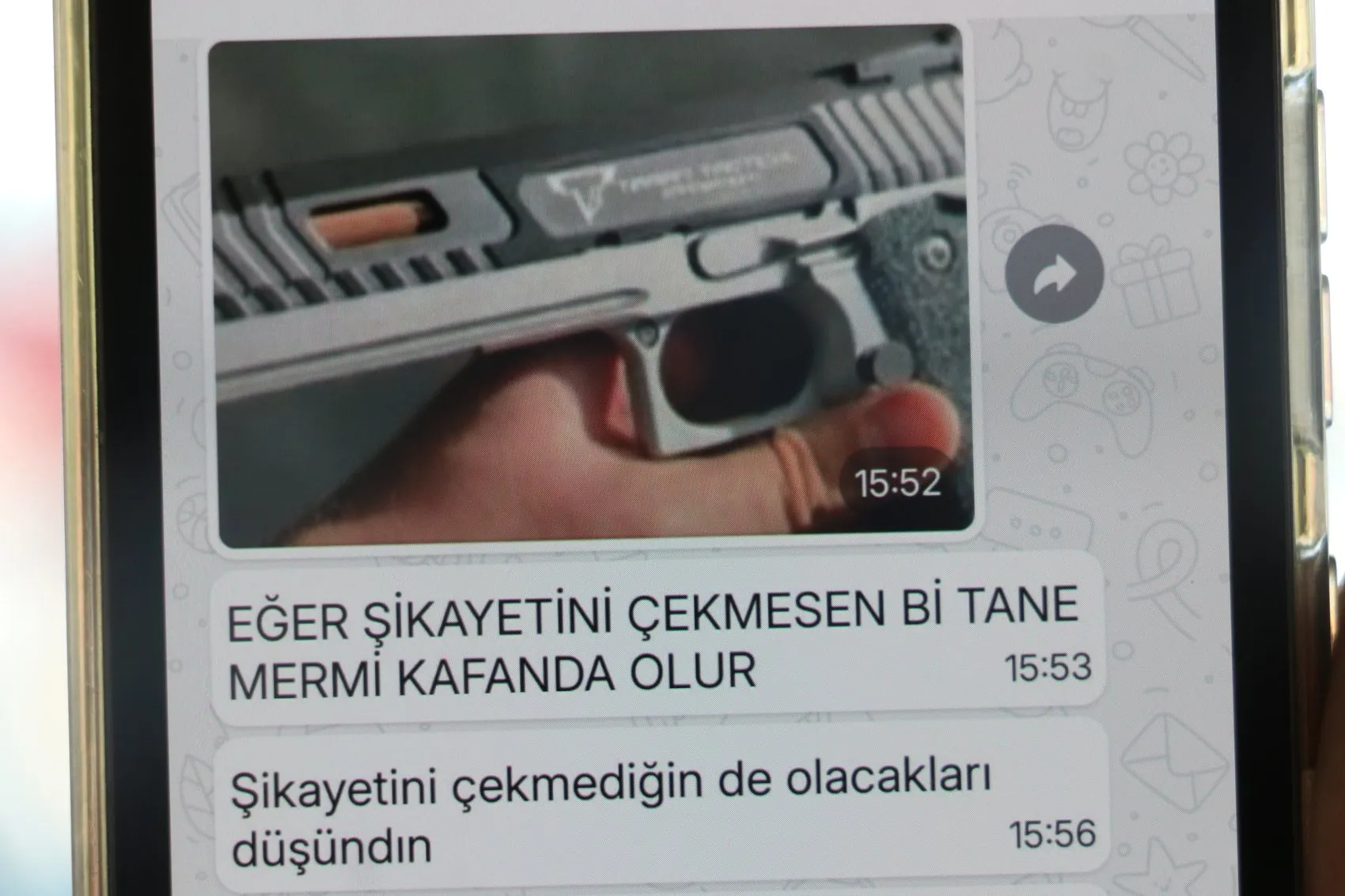 Rojin Kabaiş'in babasına siber zorbalardan yeni ölüm tehdidi