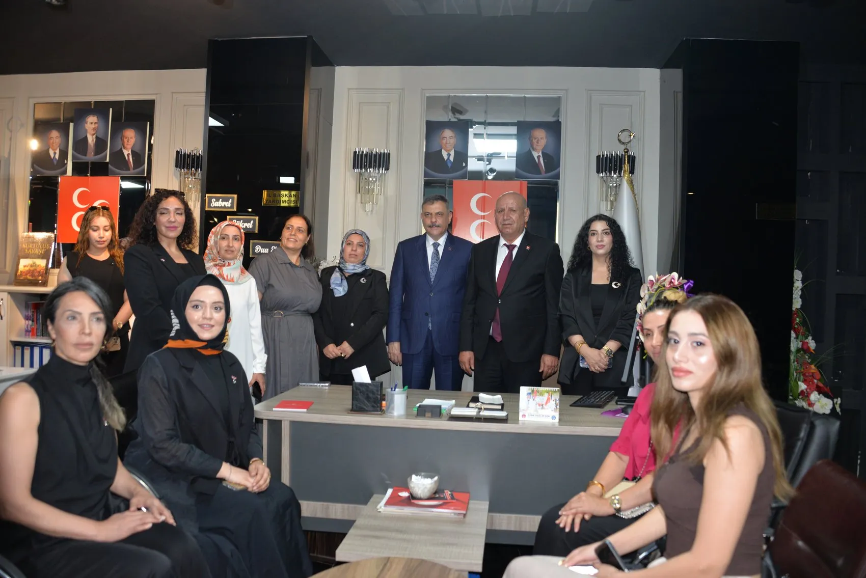 Bakanlar Diyarbakırda maç öncesi temaslarda bulundu