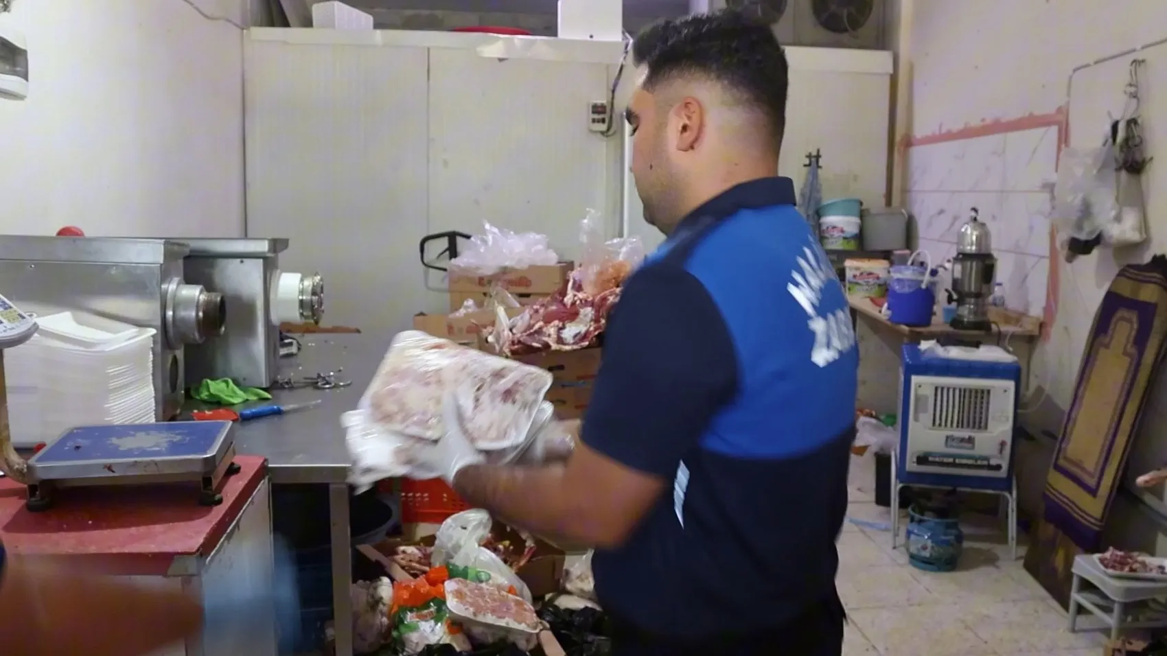 Şanlıurfa'da kasap denetiminde 315 kilo sağlıksız et yakalandı