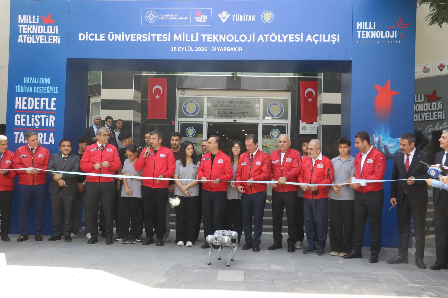 Diyarbakır Dicle Üniversitesi bünyesinde Milli Teknoloji Atölyesi hizmete girdi