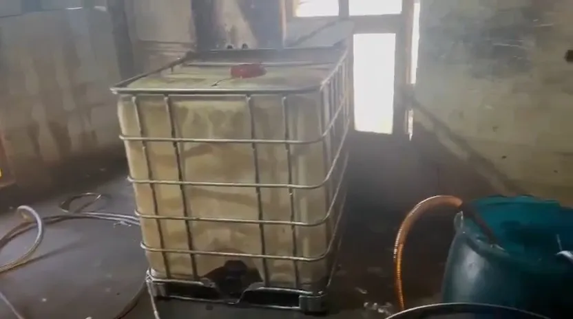 Viranşehir'de jandarmadan kaçak akaryakıt baskını