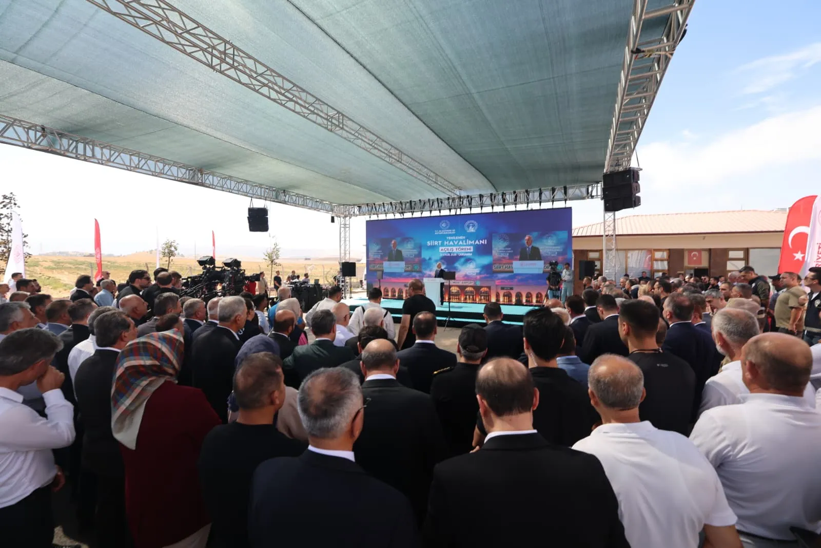 Siirt Havalimanı yeni terminal binasıyla kapasitesini ikiye katladı