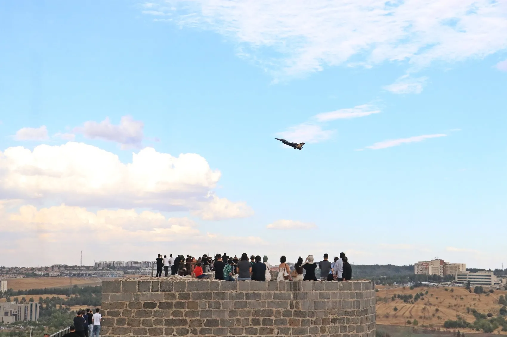 SOLOTÜRK Diyarbakır semalarında nefes kesen bir prova gerçekleştirdi