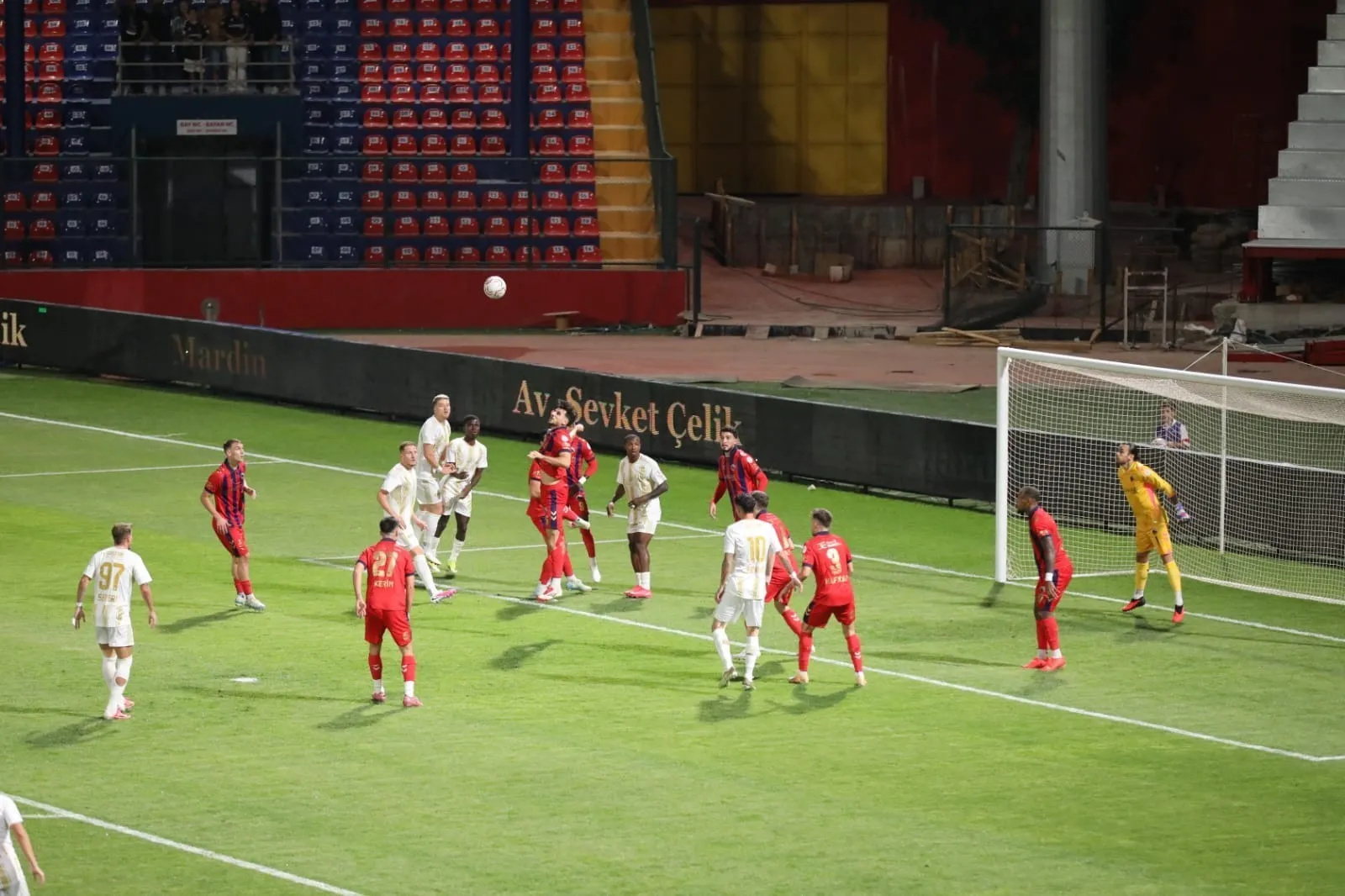 Mardin 1969 Spor evinde Metro Holding Kayserispor'a mağlup oldu