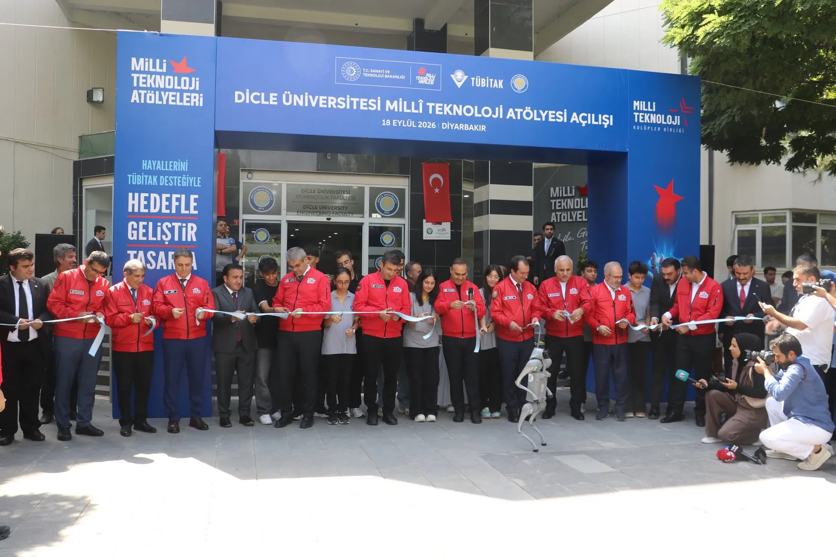 Diyarbakır Dicle Üniversitesi bünyesinde Milli Teknoloji Atölyesi hizmete girdi