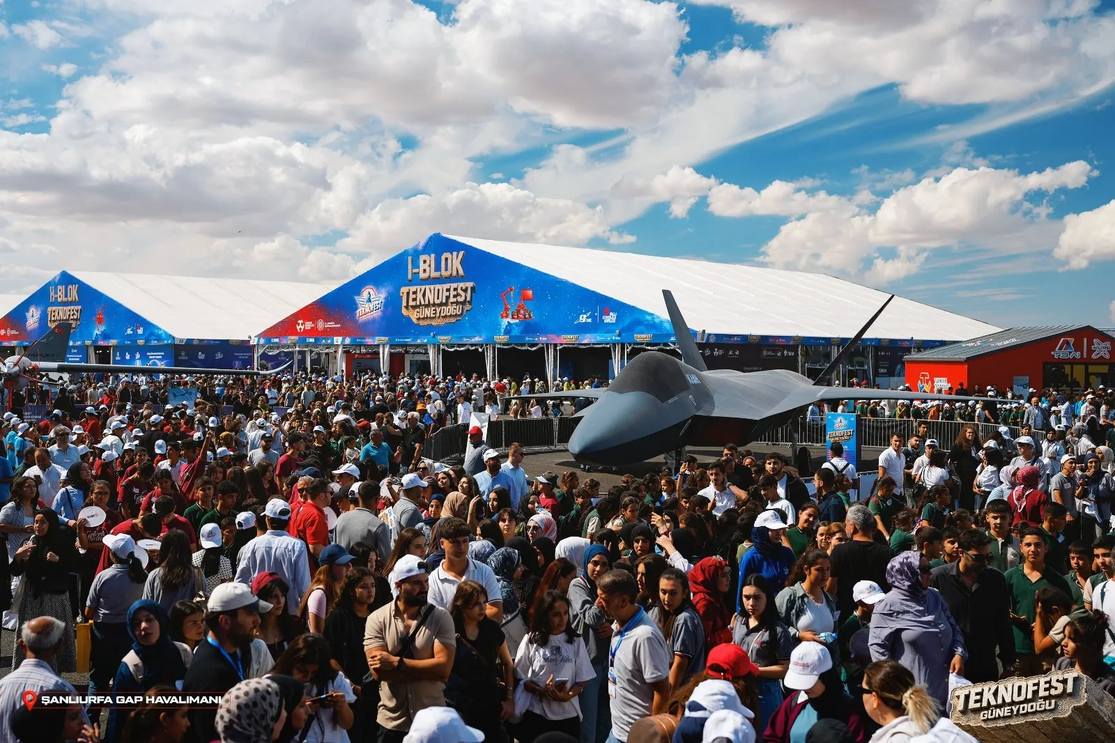 Şanlıurfa'da TEKNOFEST Güneydoğu teknoloji ve kültürü bir araya getirdi