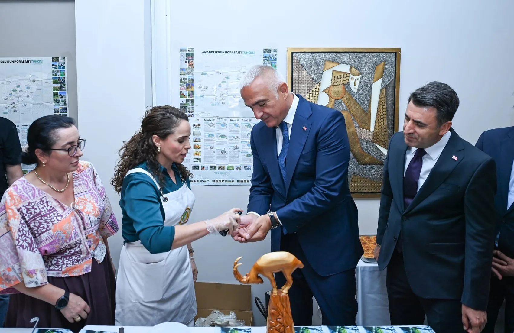 Bakan Ersoy Elazığ'da turizmi tüm yıla yayma hedefini açıkladı
