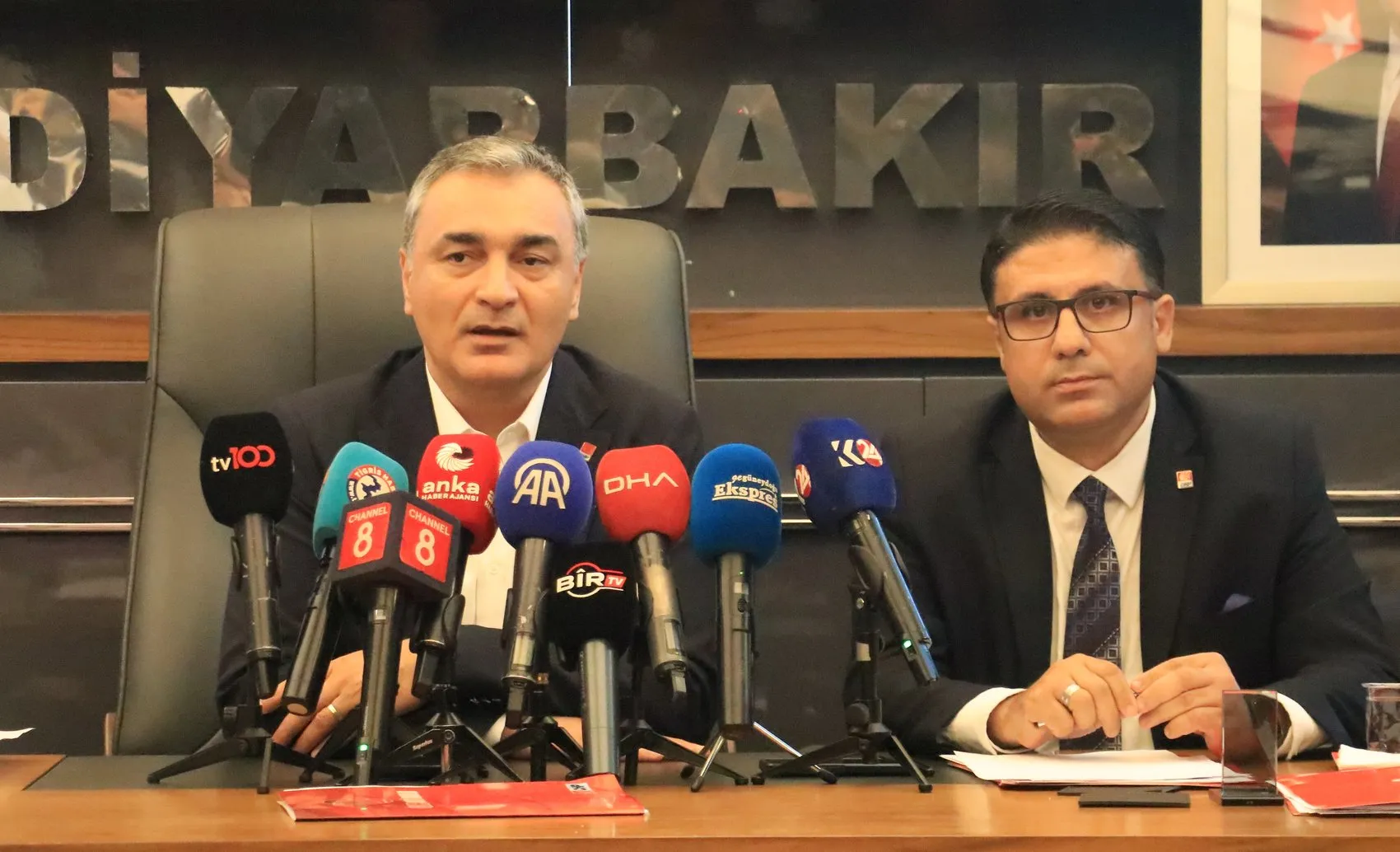 CHP Genel Başkan Yardımcısı Müslim Sarı Diyarbakır'da çözüm sürecini değerlendirdi