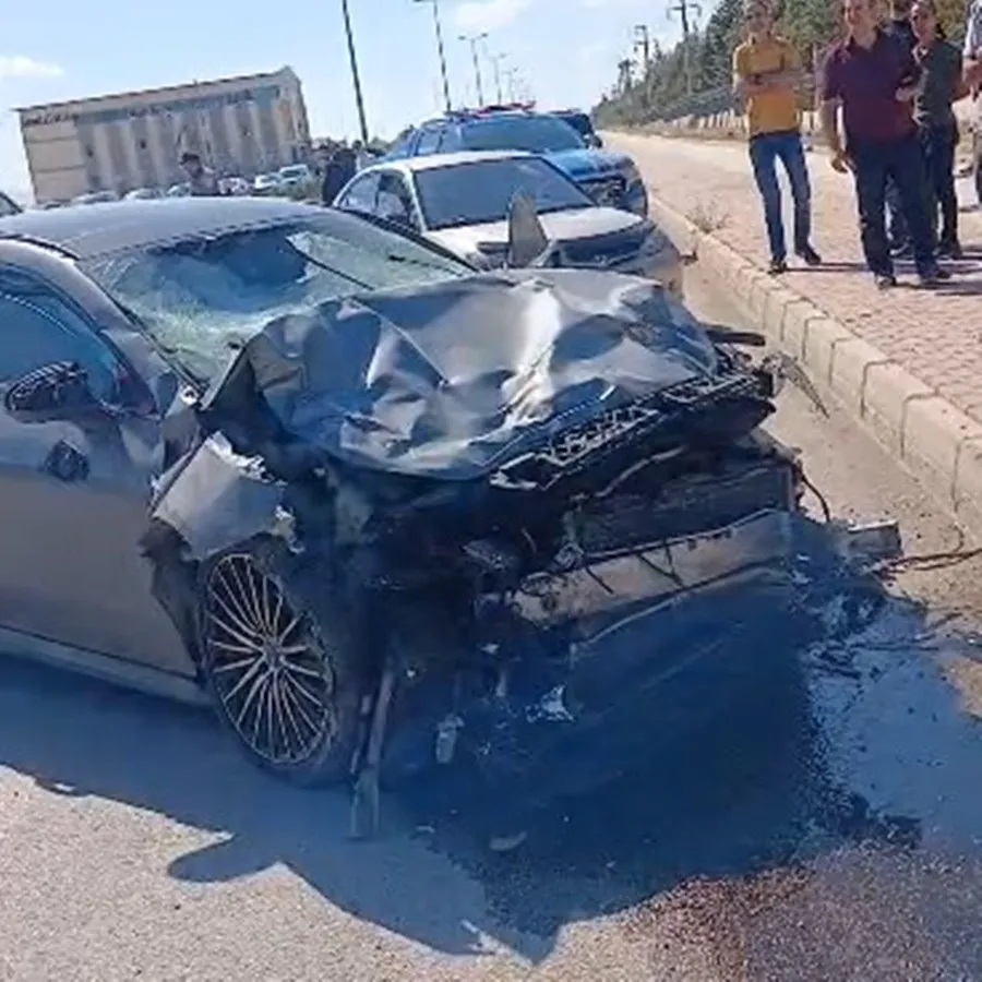 Elazığ yolunda feci kaza iki kişi hayatını kaybetti
