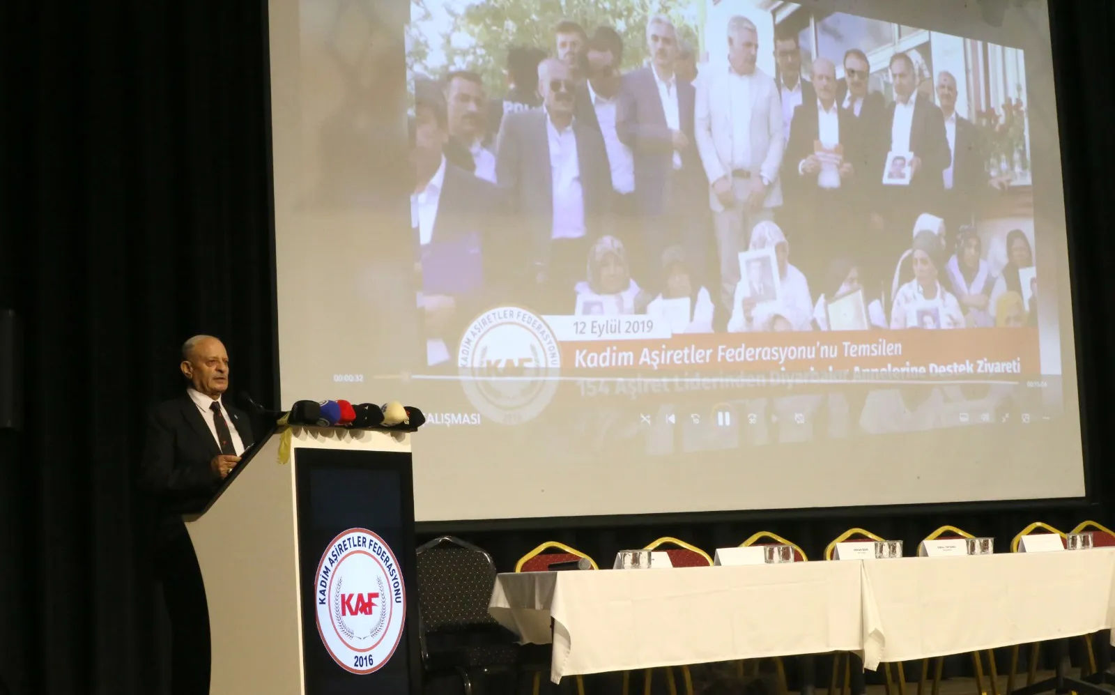 Kadim Aşiretler Federasyonu Van'da birlik mesajı verdi