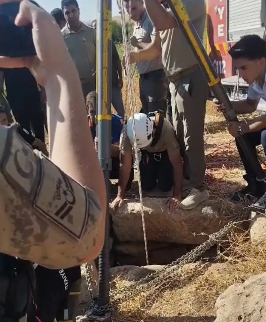 Şanlıurfa'da 140 metrelik kuyuya düşen çoban hayatını kaybetti