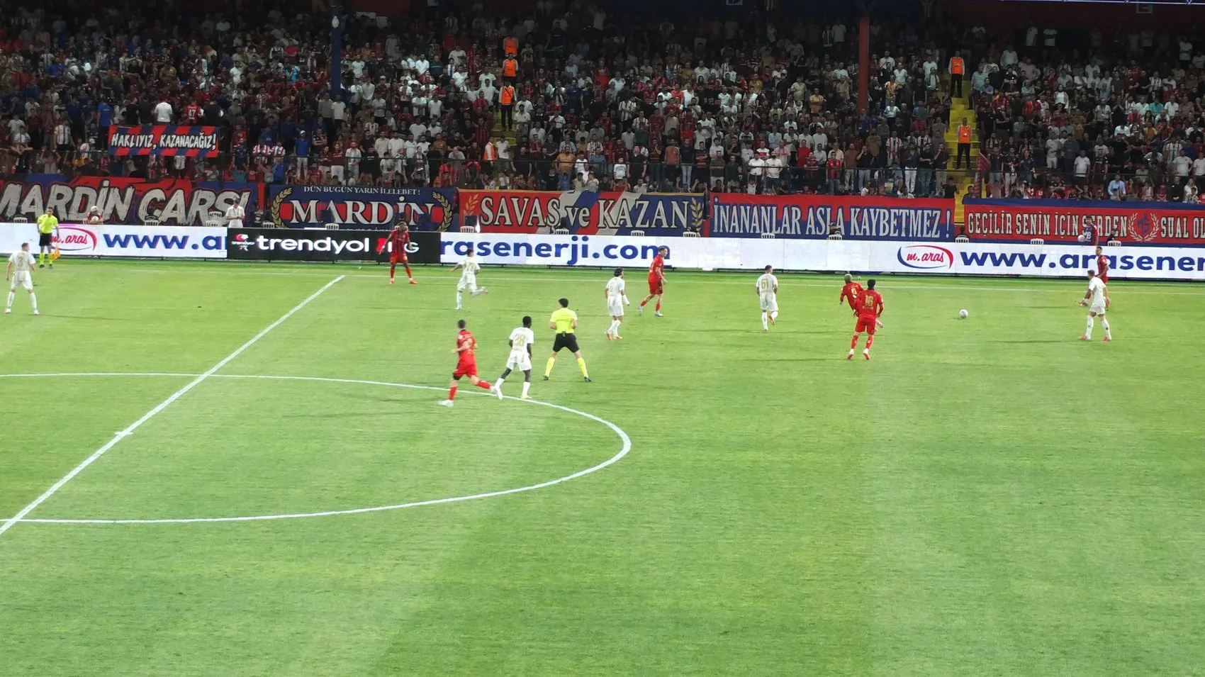Mardin 1969 Spor evinde Metro Holding Kayserispor'a mağlup oldu