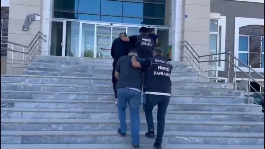 Şanlıurfa'da narkotik operasyonu sonucu dört kişi cezaevine gönderildi