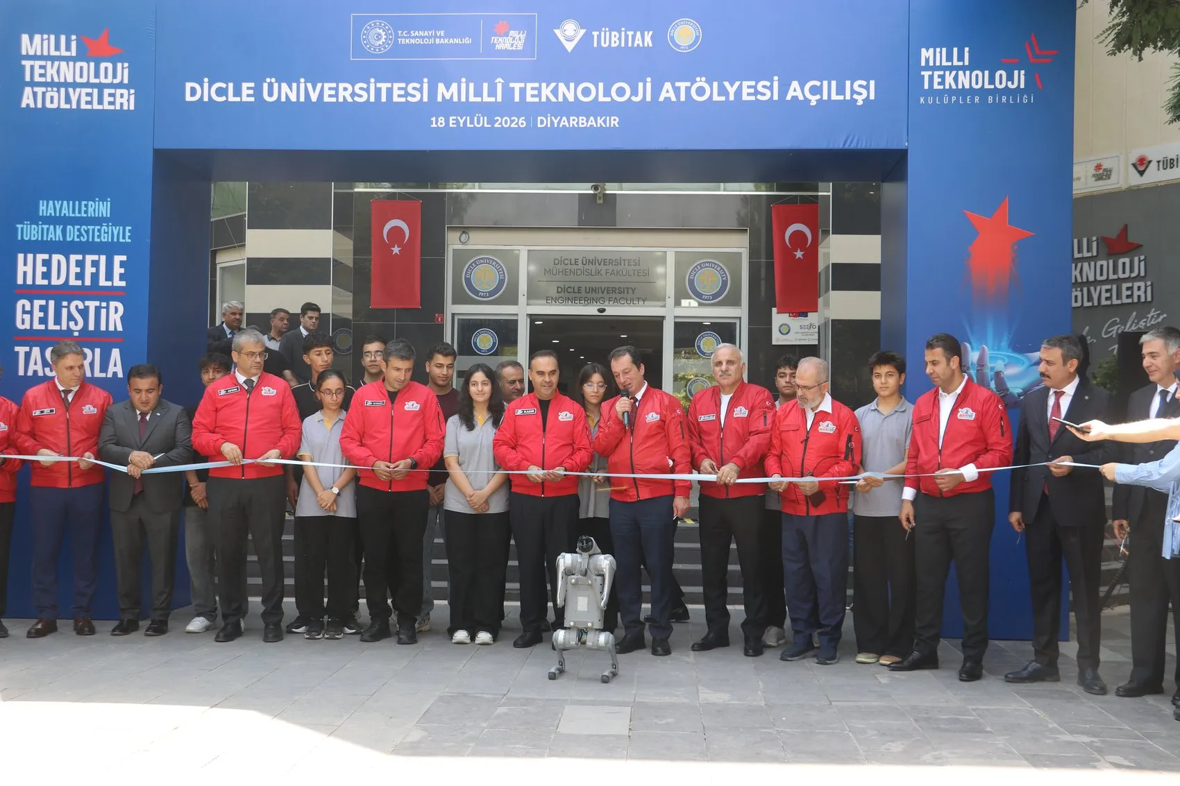 Diyarbakır Dicle Üniversitesi bünyesinde Milli Teknoloji Atölyesi hizmete girdi