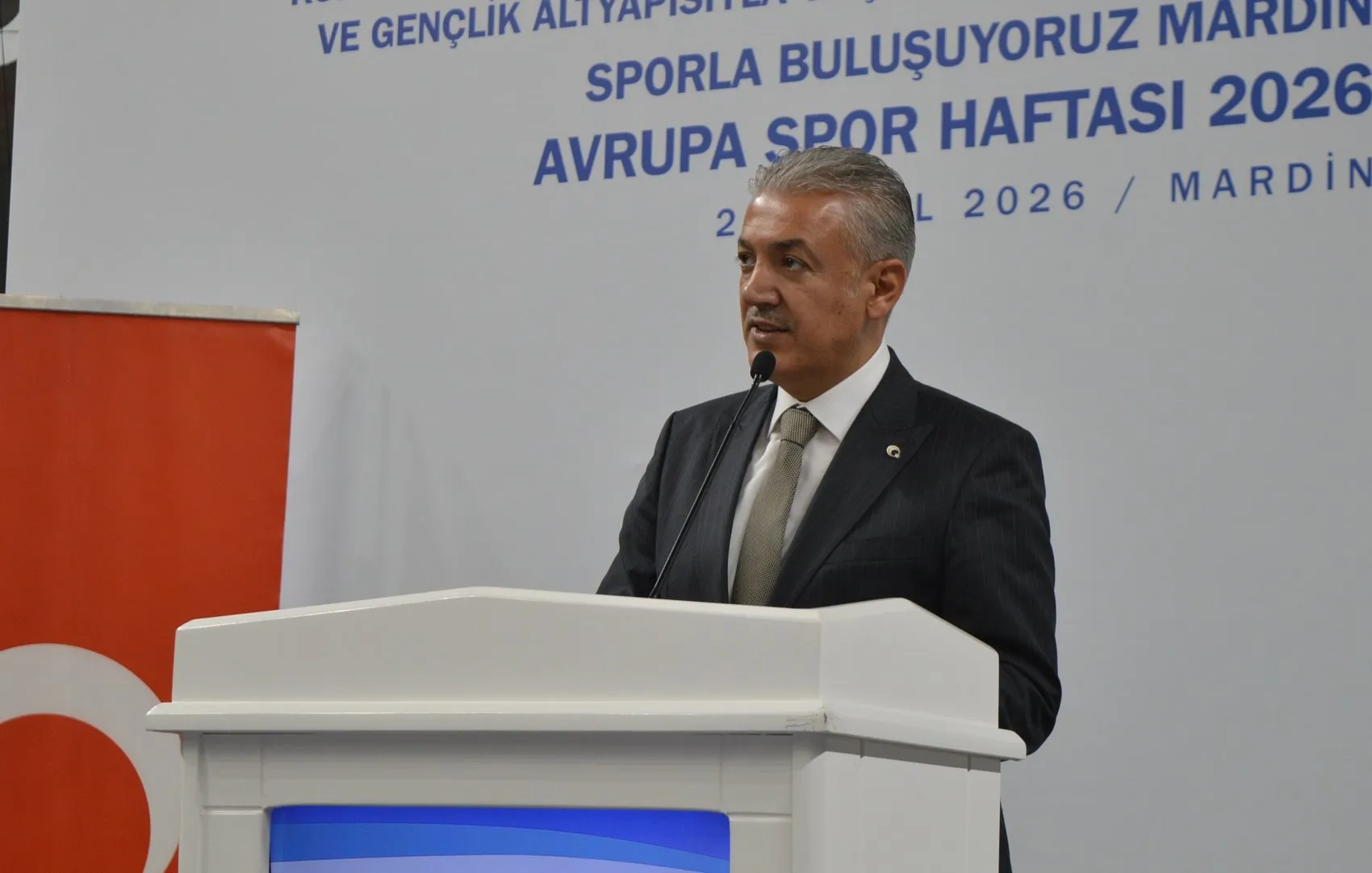Mardin Avrupa Spor Haftası ile hareketli günlere kapılarını açtı