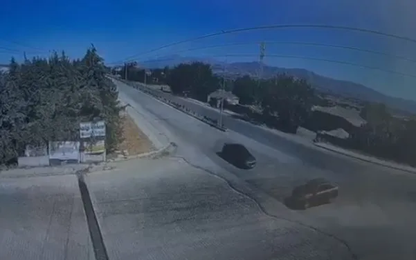 Elazığ'daki feci kazanın güvenlik kamerası görüntüleri ortaya çıktı