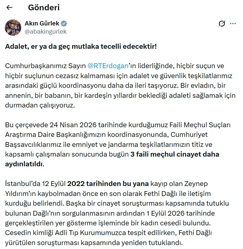Mardin'de 14 yıl sonra aydınlatılan baba kız cinayetinde 3 tutuklama