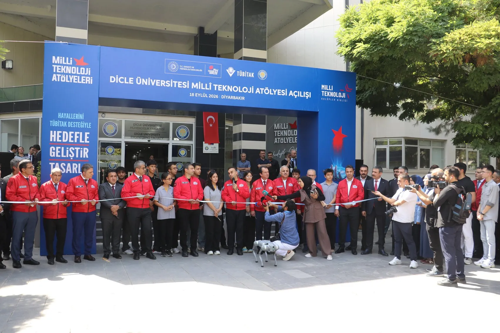 Diyarbakır Dicle Üniversitesi bünyesinde Milli Teknoloji Atölyesi hizmete girdi