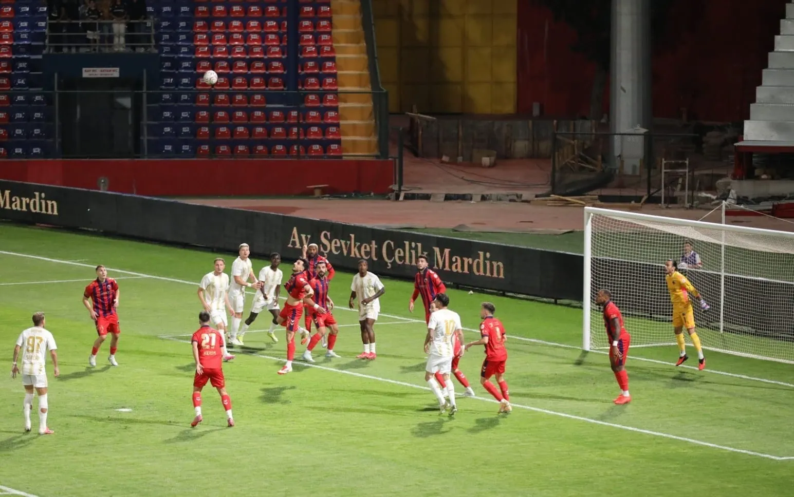 Mardin 1969 Spor evinde Metro Holding Kayserispor'a mağlup oldu