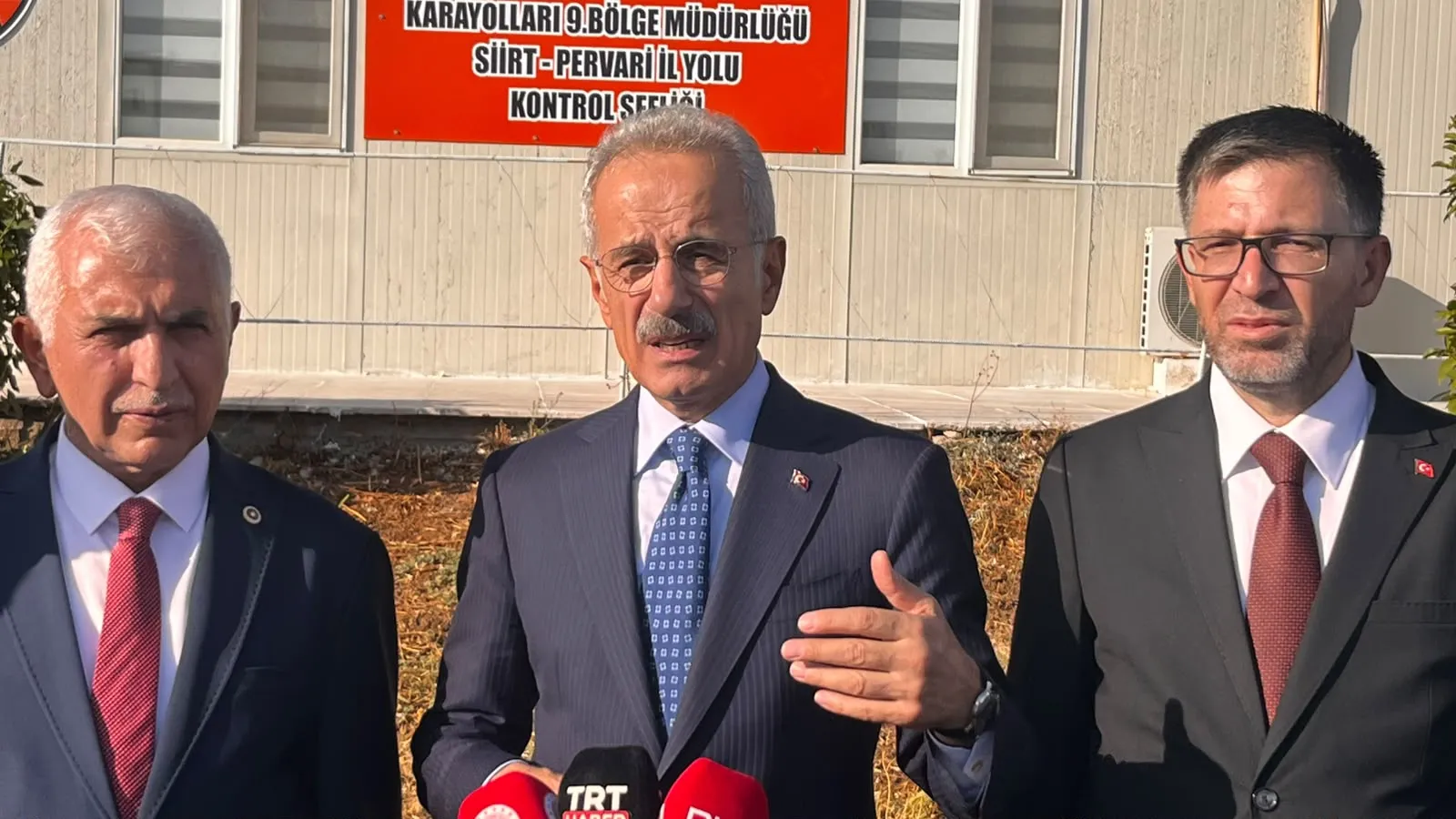 Ulaştırma Bakanı Uraloğlu Siirt'te ulaşım projelerini ve hedefleri açıkladı