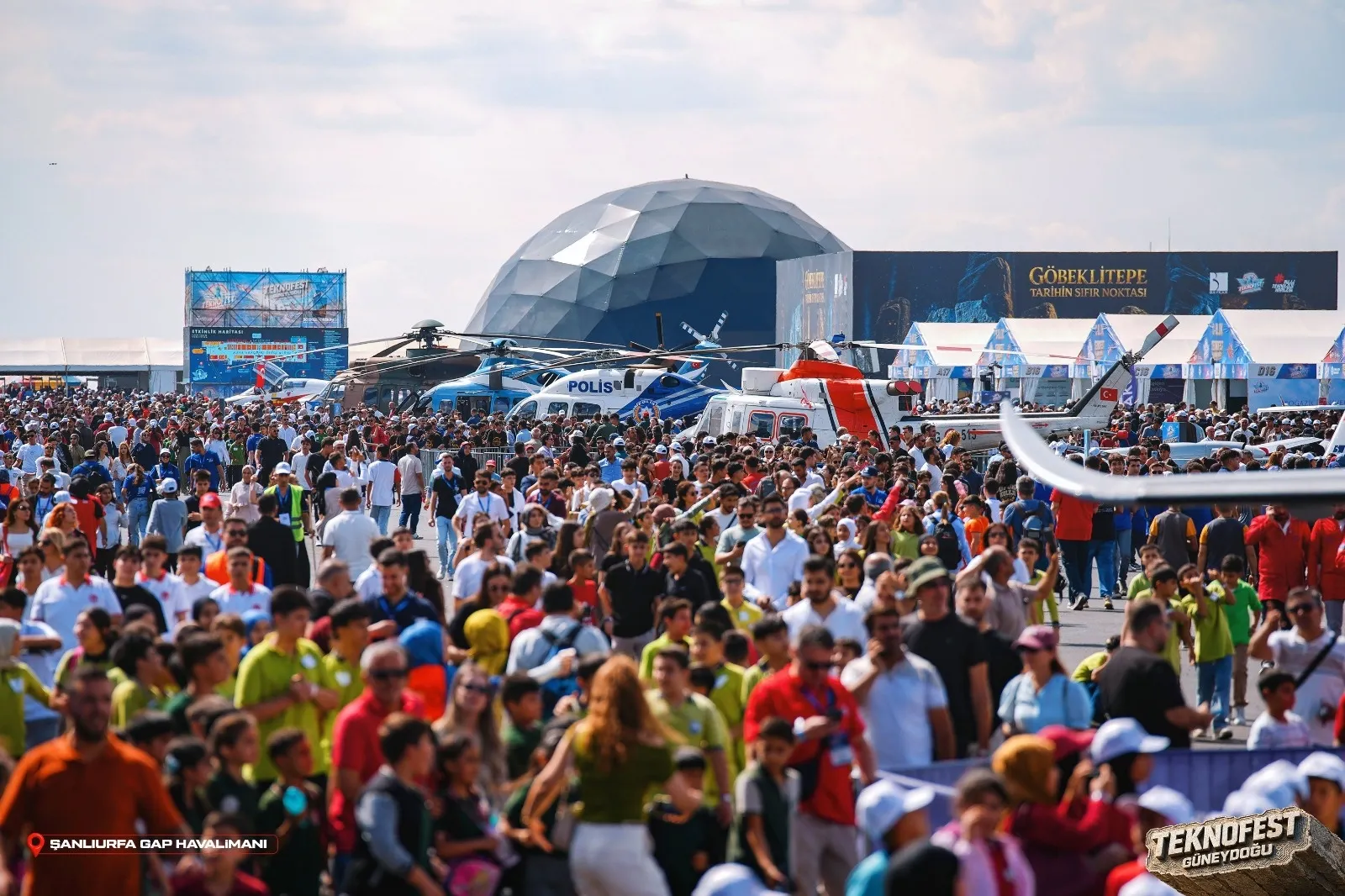 Şanlıurfa'da TEKNOFEST Güneydoğu teknoloji ve kültürü bir araya getirdi