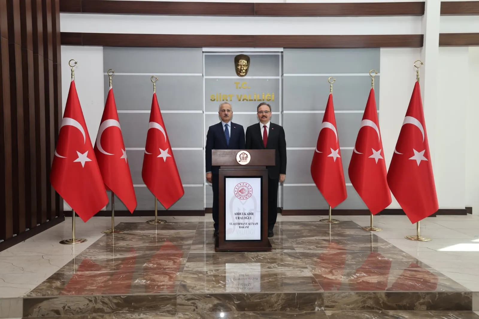 Ulaştırma Bakanı Uraloğlu Siirt'te ulaşım projelerini ve hedefleri açıkladı
